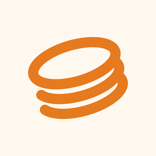 Orange sur clair icon 512
