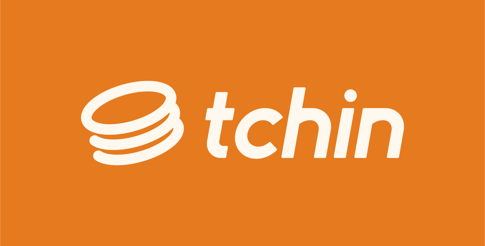 Logo sur orange